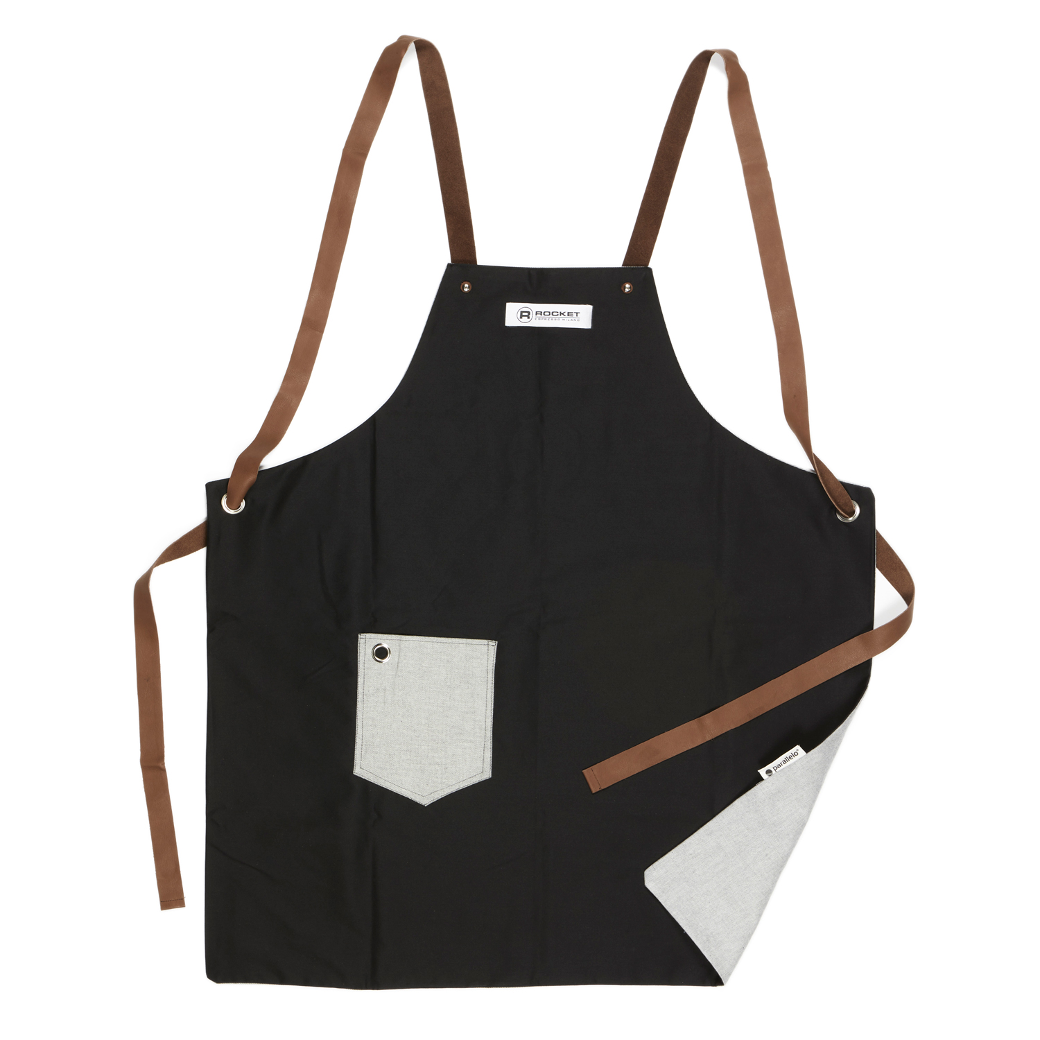 Rocket Barista Apron Brown
